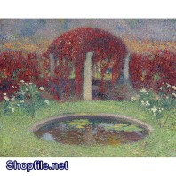 TSD3592 - Tranh sơn dầu cây cỏ nảy lộc